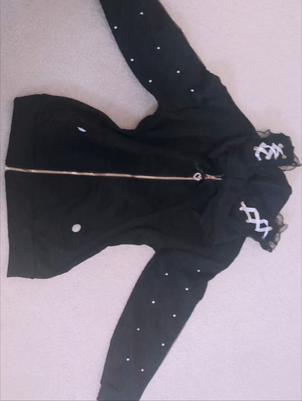 Jirai Kei Hoodie With Bunny Ears